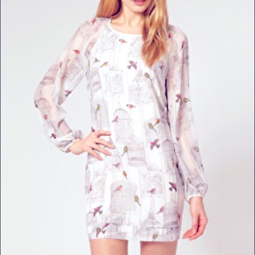 NWT Ted Baker London ‘Le Birdcage Dress’